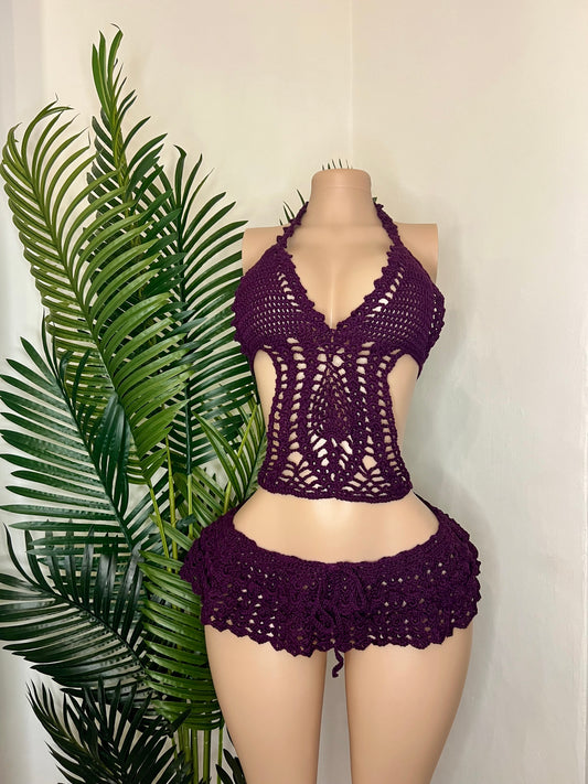 The Veloura Set - Violet