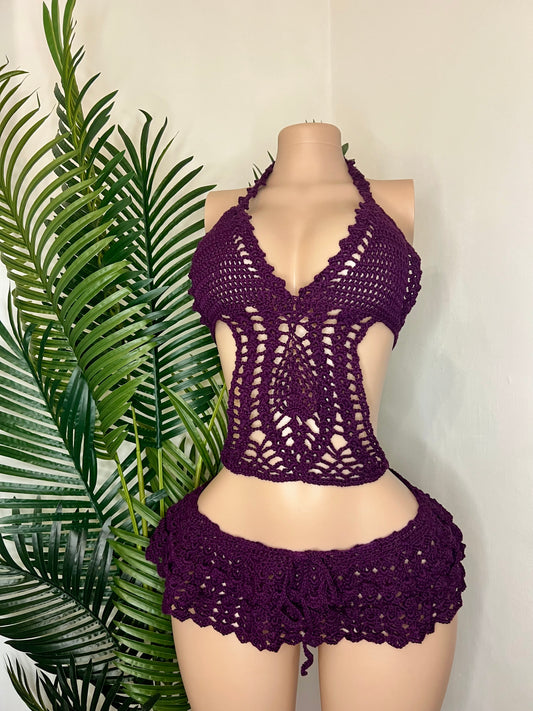 The Veloura Set - Violet