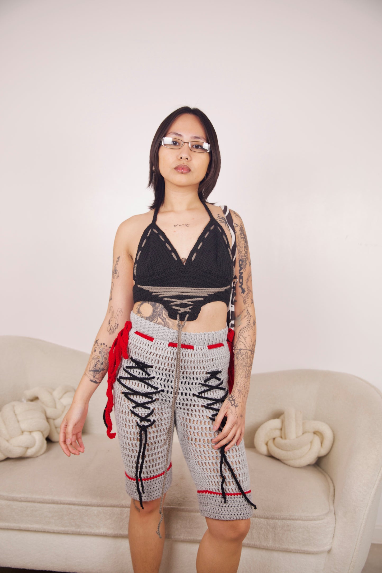 CLOE HALTER BLACK
